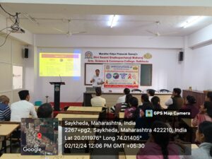 Lecture Delivered by Dr. S.A. Gurule for AIDS day Red Ribbon Club Program